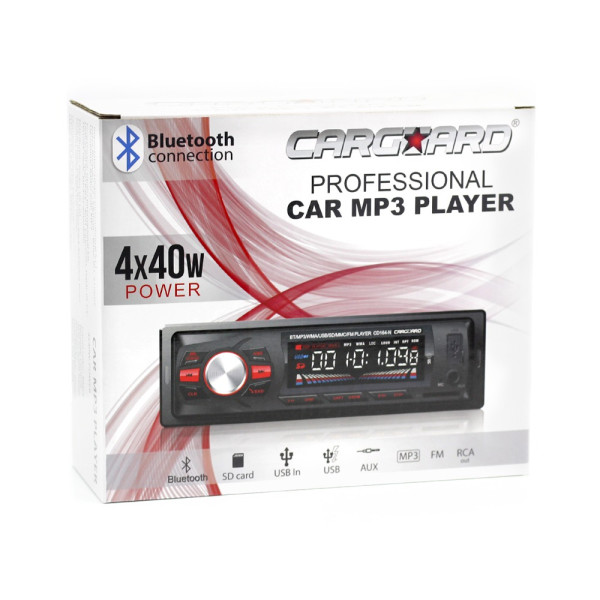 MP3 player auto cu bluetooth - CARGUARD ǀ CD164-R - imagine 5