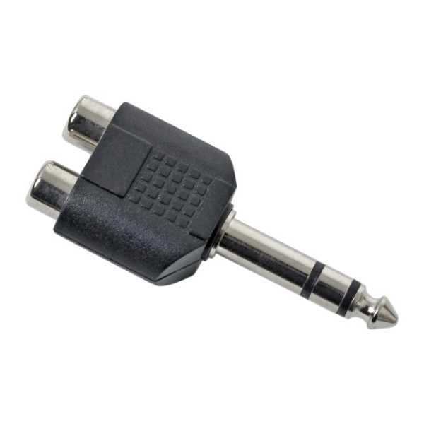 Adaptoare-Y RCA / JACK 2 x soclu RCA-6.3 fisa Jack(stereo) ǀ 05242