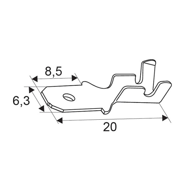 Papuci cositoritfisa6,3 mm ǀ 05294 - imagine 2