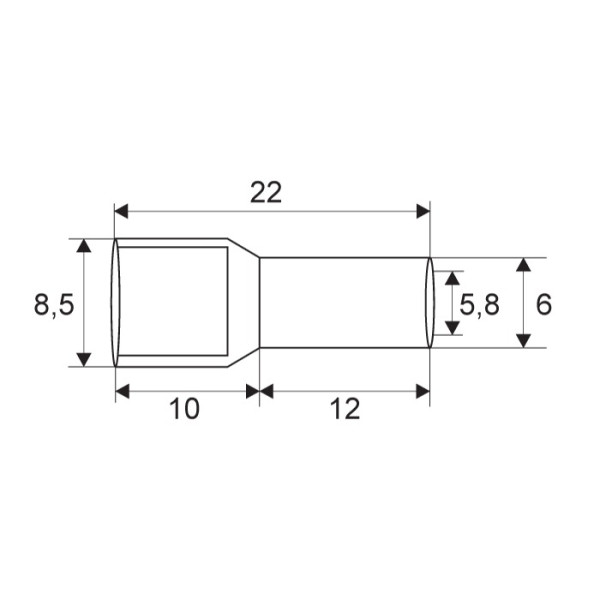 Varf cablu pentru cablu de 16 mm2 ǀ 05491 - imagine 2