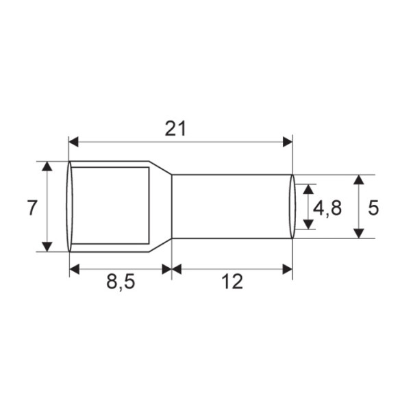 Varf CabluPt. cablu de 10 mm2 ǀ 05492 - imagine 2