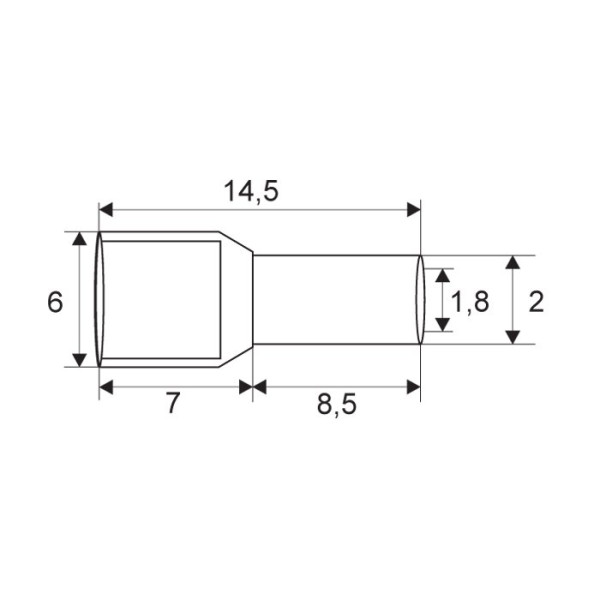 Varf cabluPt. cablu de 2 x 1,0 mm2 ǀ 05722 - imagine 3