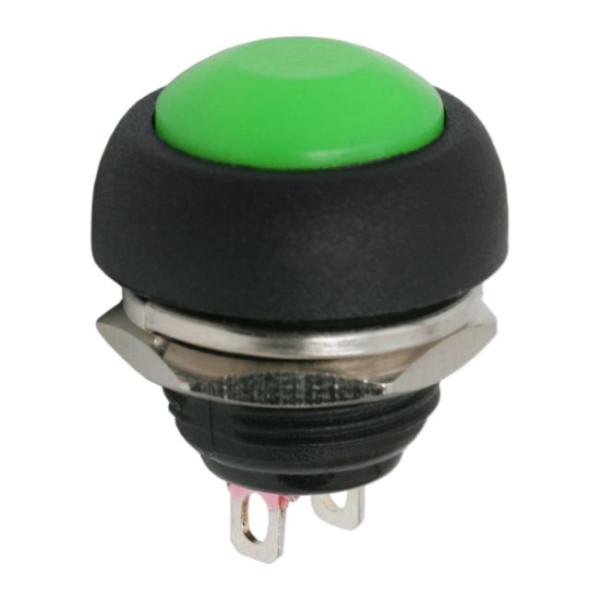 Buton 1 circuit 1A-250V OFF-(ON), verde ǀ 09044ZO