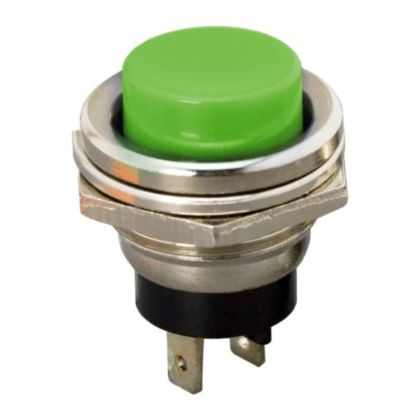 Buton 1 circuit 2A-250V OFF-(ON), verde ǀ 09065ZO