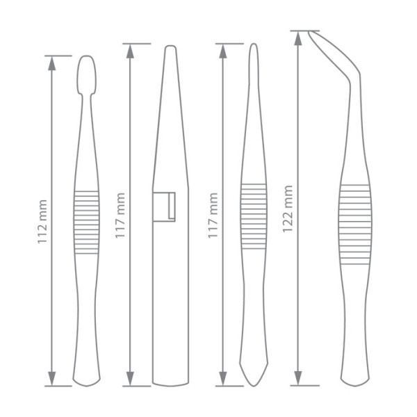 Set 4 Pensete120 mm ǀ 10779 - imagine 3