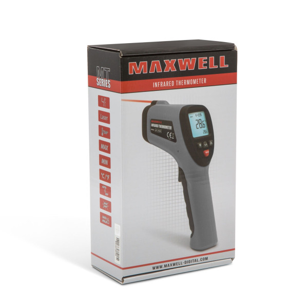 Termometru digital IR fara contact direct, -64 °C...+1.400 °C Maxwell Digital ǀ 25911 - imagine 4