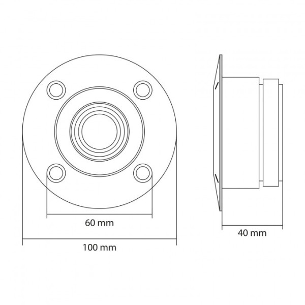 DOME 1,5” (38 mm) 100/200 W • 8 Ohm ǀ HTW001 - imagine 2