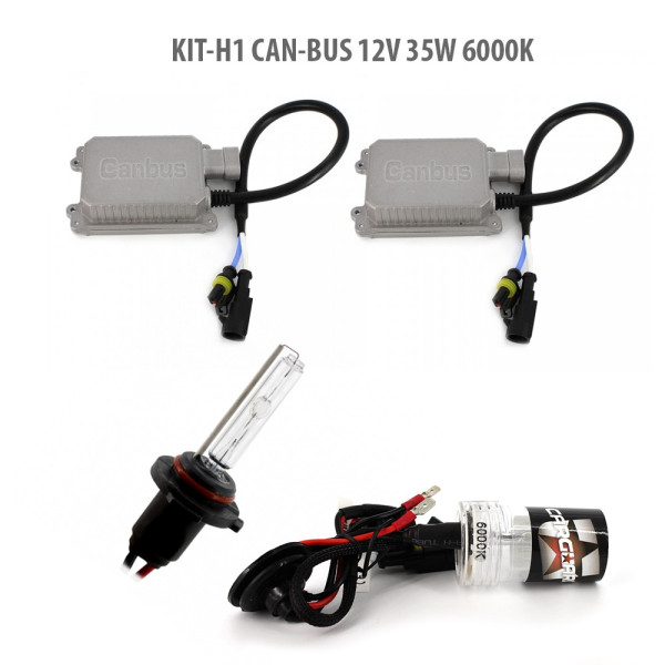 H1 CAN-BUS 12V 35W 6000K ǀ H1-KIT-CB-6