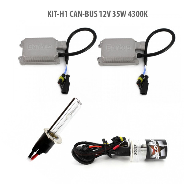 H1 CAN-BUS 12V 35W 4300K ǀ H1-KIT-CB-4.3