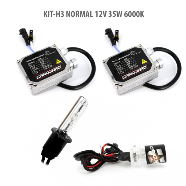 H3 NORMAL 12V 35W 6000K ǀ H3-KIT-N-6