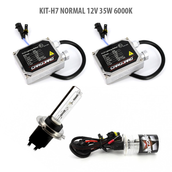 H7 NORMAL 12V 35W 6000K ǀ H7-KIT-N-6