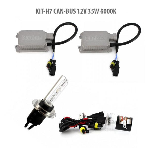 H7 CAN-BUS 12V 35W 6000K ǀ H7-KIT-CB-6