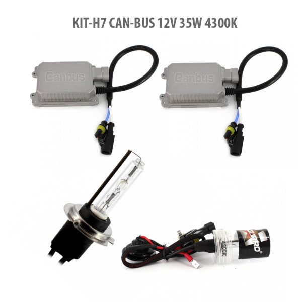 H7 CAN-BUS 12V 35W 4300K ǀ H7-KIT-CB-4.3