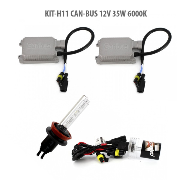 H11 CAN-BUS 12V 35W 6000K ǀ H11-KIT-CB-6