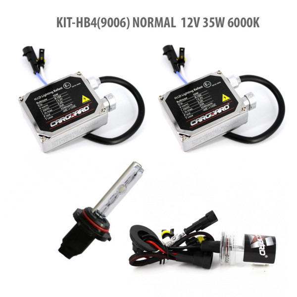 HB4(9006) NORMAL 12V 35W 6000K ǀ HB4-KIT-N-6