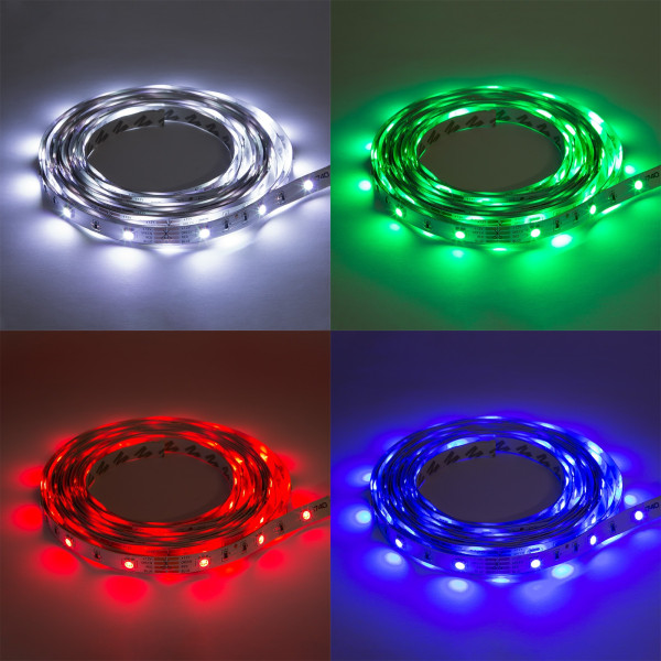 Set banda LED RGB, 5m, IP20 ǀ 55849 - imagine 3