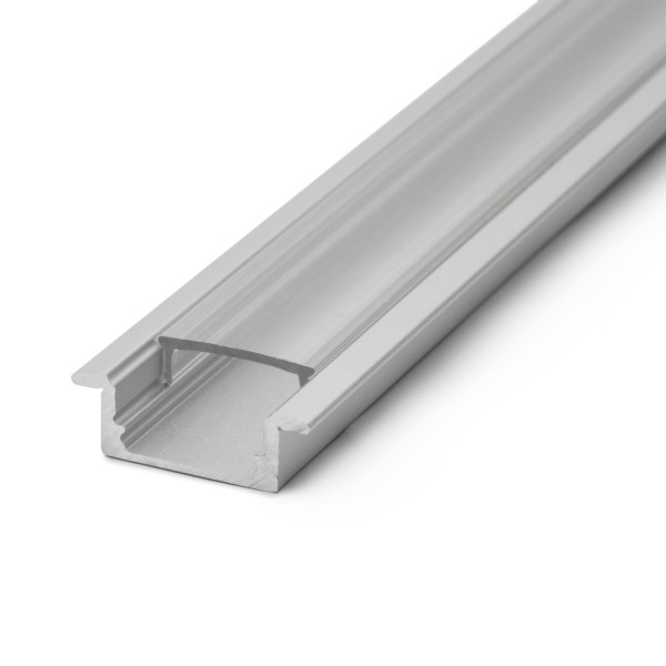 Profil din aluminiu pt. benzi LED 1000x23x8mm ǀ 41011A1 - imagine 3