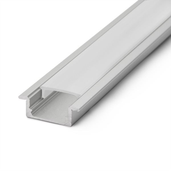 Profil din aluminiu pt. benzi LED 1000x23x8mm ǀ 41011A1 - imagine 4