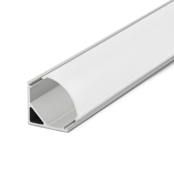 Profil din aluminiu pt. benzi LED 1000x16x16mm - rotunjit ǀ 41012A1 - imagine 4