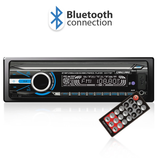 MP3 player auto cu BLUETOOTH si fata detasabila 4 x 50W - CARGUARD ǀ CD177