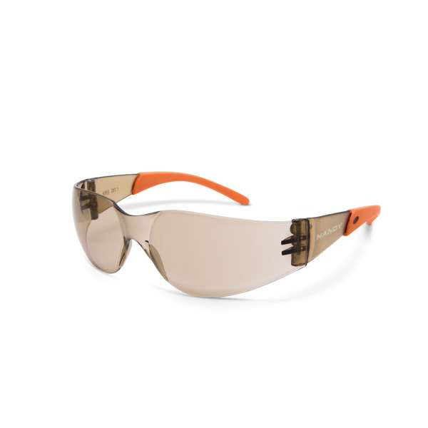 Ochelari de protectie profesionali, incasabili, anti-UV - amber ǀ 10381AM