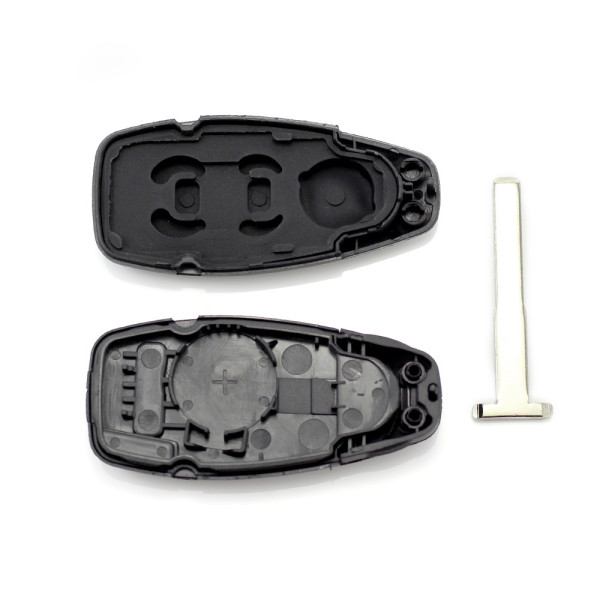 Ford - Carcasa cheie tip " smartkey " cu 3 butoane si lama de urgenta ǀ CC115 - imagine 2