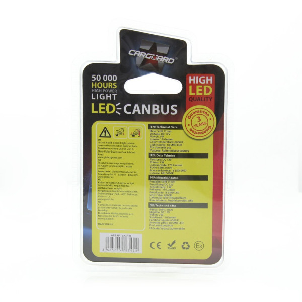 CAN116 led sofit pentru plafoniera si numare de inmatriculare ǀ CAN116 - imagine 5