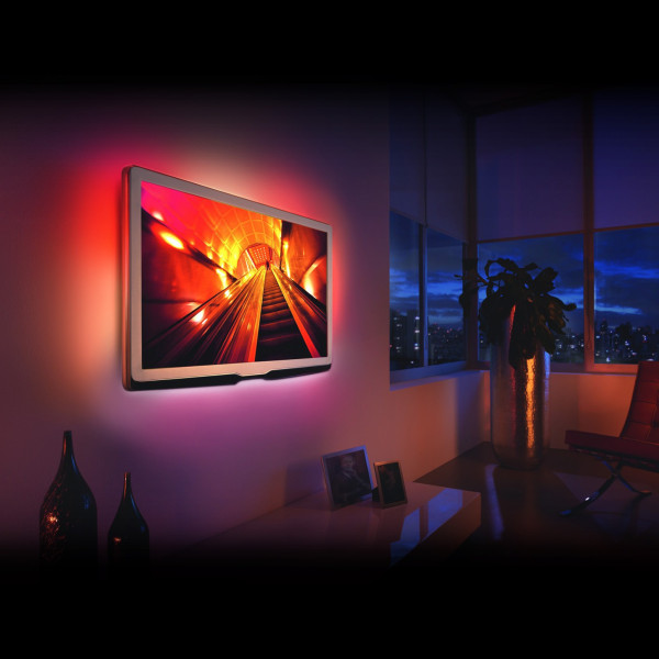 Benzi LED pentru iluminare fundal TV, cu telecomanda - 40”-60” ǀ 55850B