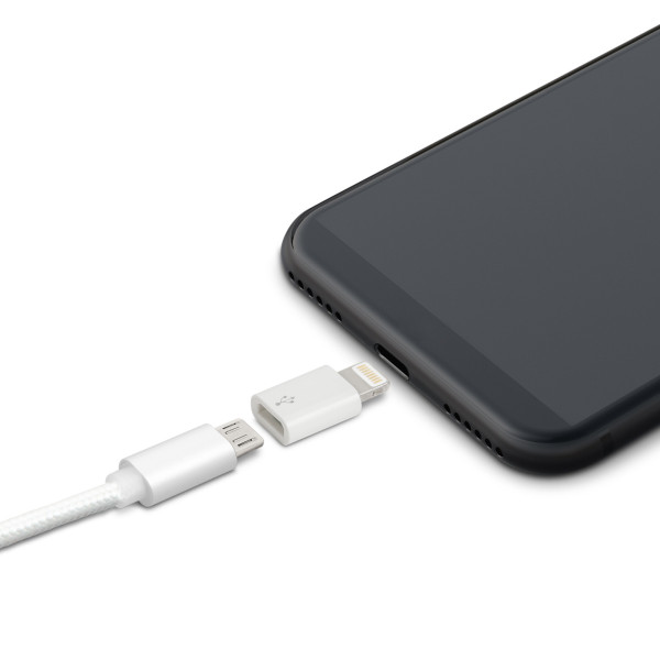 Adaptor iPhone Lightning > MicroUSB ǀ 55448 - imagine 2