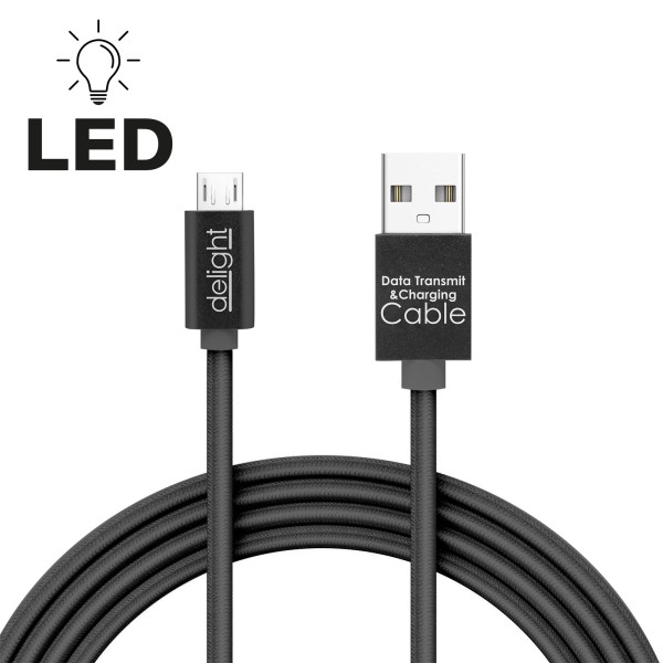 Cablu de date - MicroUSB ǀ 55442M-BK