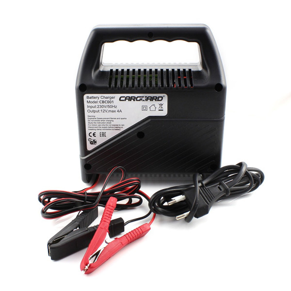 Redresor auto 12V, 4A (incarcator baterie auto) - CARGUARD ǀ CBC001 - imagine 2