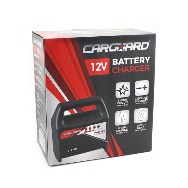 Redresor auto 12V, 4A (incarcator baterie auto) - CARGUARD ǀ CBC001 - imagine 4