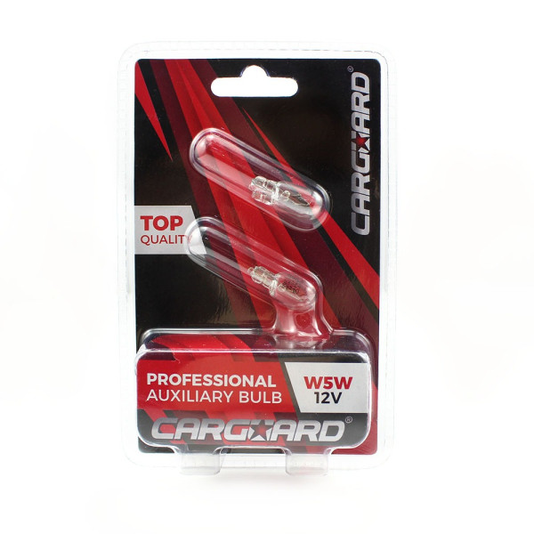 Set 2 becuri auto W5W - CARGUARD ǀ BAA101