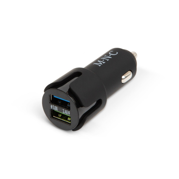 Adaptor de la bricheta 2 x USB – negru ǀ 54931BK