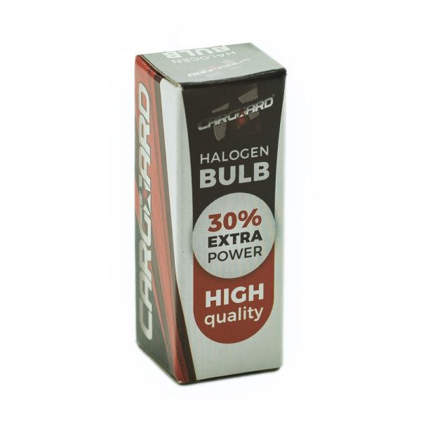 Bec halogen H1 55W, +30% intensitate - CARGUARD ǀ BHA051