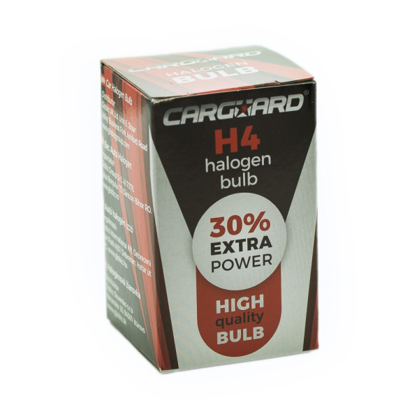 Bec halogen H4 55/60W, +30% intensitate - CARGUARD ǀ BHA053