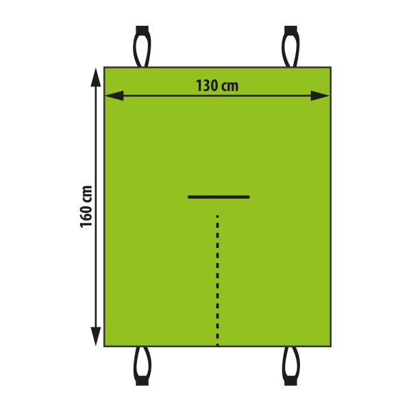 Husa de protectie-scaun pt. animale de companie - 140 x 130 cm ǀ 55699B - imagine 3