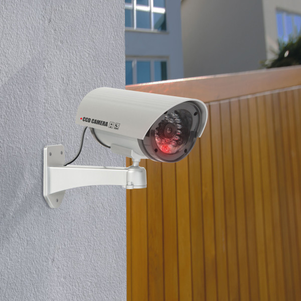 Camera falsa de supraveghere - 2 x AA -design camera de exterior ǀ 55294 - imagine 2