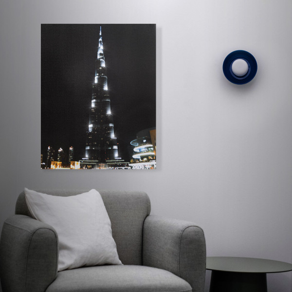 FAMILY POUND - Tablou cu LED - "Burj Kalifa", 2 x AA, 38 x 48 cm ǀ 58018J - imagine 2