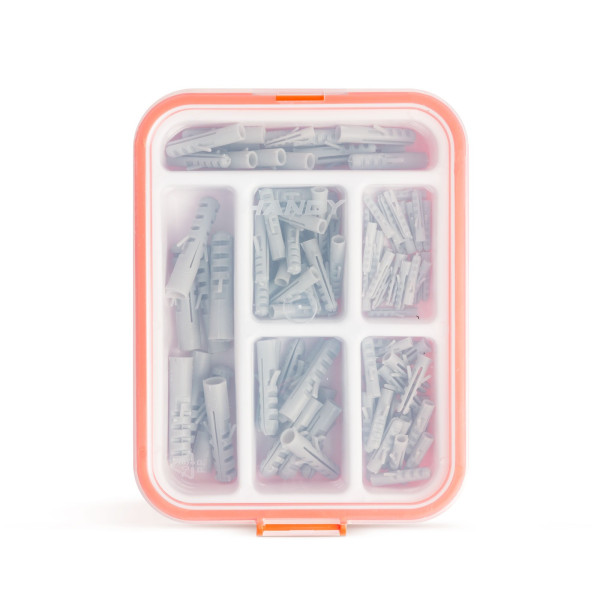 HANDY - Set dibluri din material plastic - 4-10 mm - 100 piese / cutie ǀ 04286