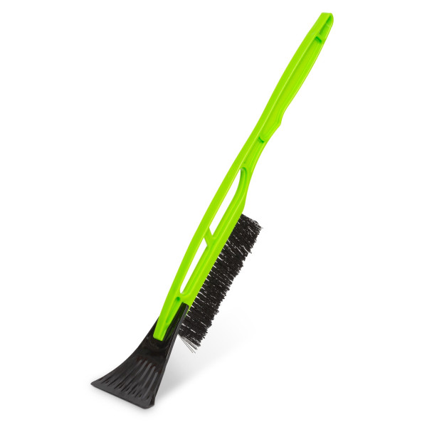 MNC- Perie pentru zapada cu racleta pentru gheata, maner mat. plastic, 510 mm - verde ǀ 55874B