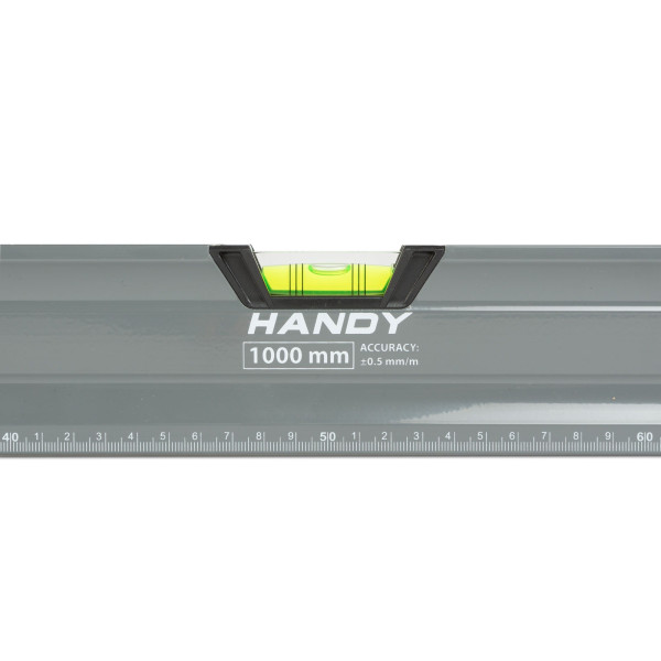 Handy - Nivela - cu rigla si boloboc cu oglinda, 1000 mm ǀ 10624C - imagine 6