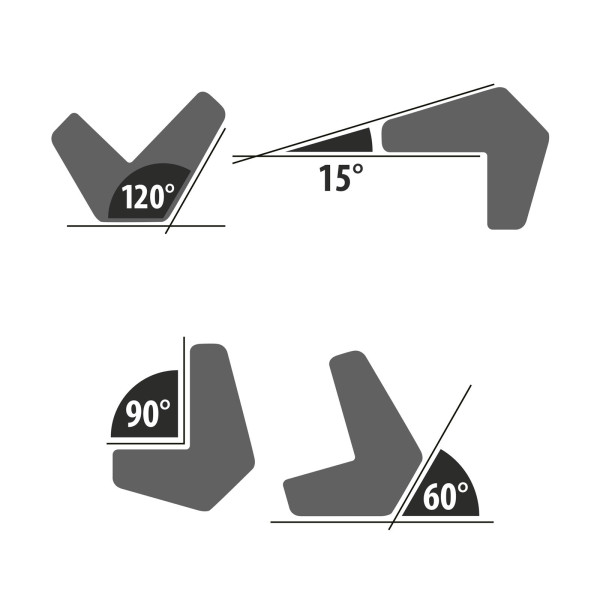 HANDY - Magnet de fixare pentru sudura - 15° - 60° - 90° - 120°- 9 kgf ǀ 10882B - imagine 3