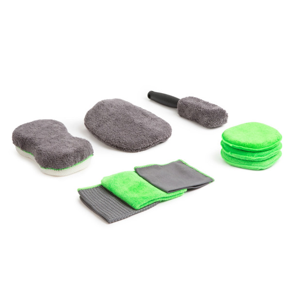 Set burete auto cu microfibre - 9 piese/set ǀ 55696