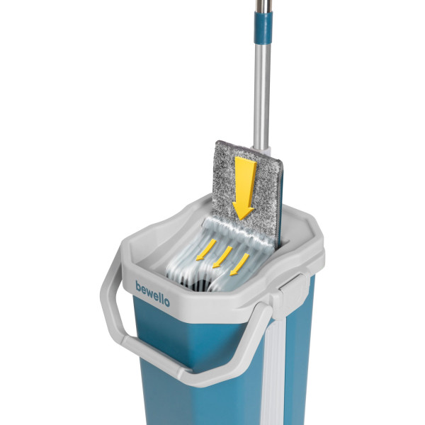 Bewello - Set MOP, laveta cu microfibre + galeata ǀ BW2004B - imagine 2