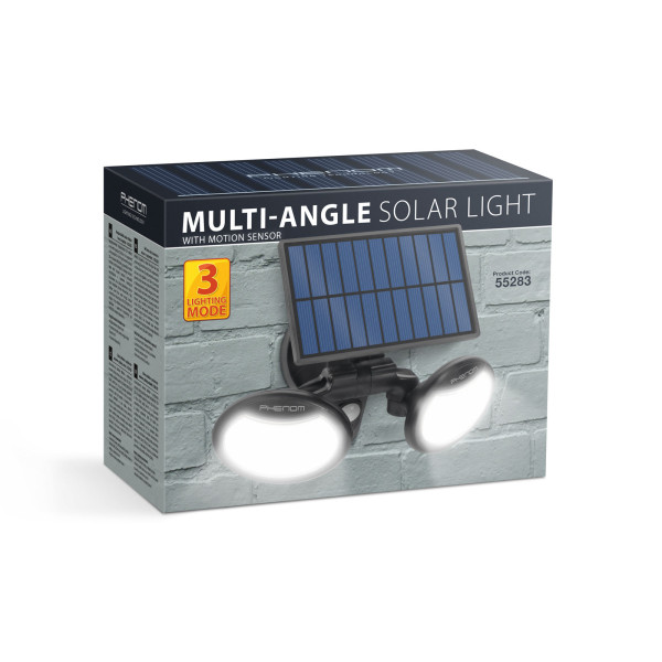 Reflector solar cu senzor de miscare si cap rotativ - 2 LED-uri COB ǀ 55283 - imagine 5