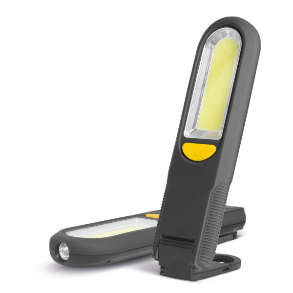 Lampa de lucru - LED COB + SMD, cu carlig si alarma ǀ 18614