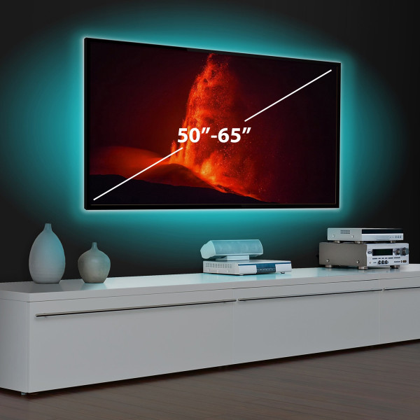 Banda LED SMART - pentru iluminare fundal TV, 50”-65” - SunShine ǀ SLS003 - imagine 2