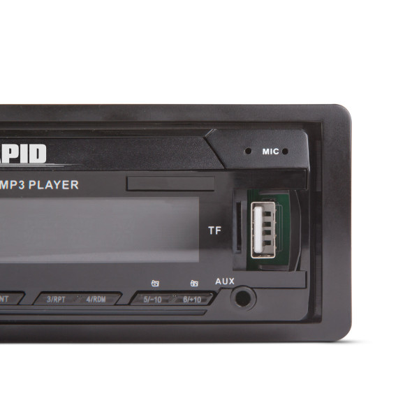 Player auto „Rapid” - 1 DIN - 4 x 50 W - BT - MP3 - AUX - SD - USB ǀ 39750 - imagine 2