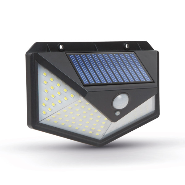 Reflector solar cu senzor de miscare - perete - 136 LED ǀ 55289